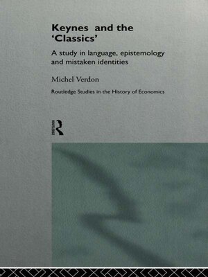 cover image of Keynes and the 'Classics'